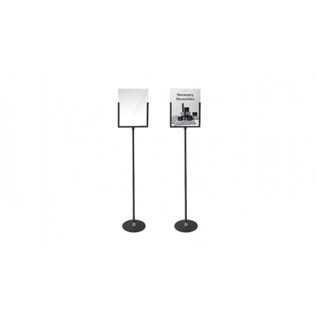 FLOOR SIGN STAND BLACK - FSH021PB