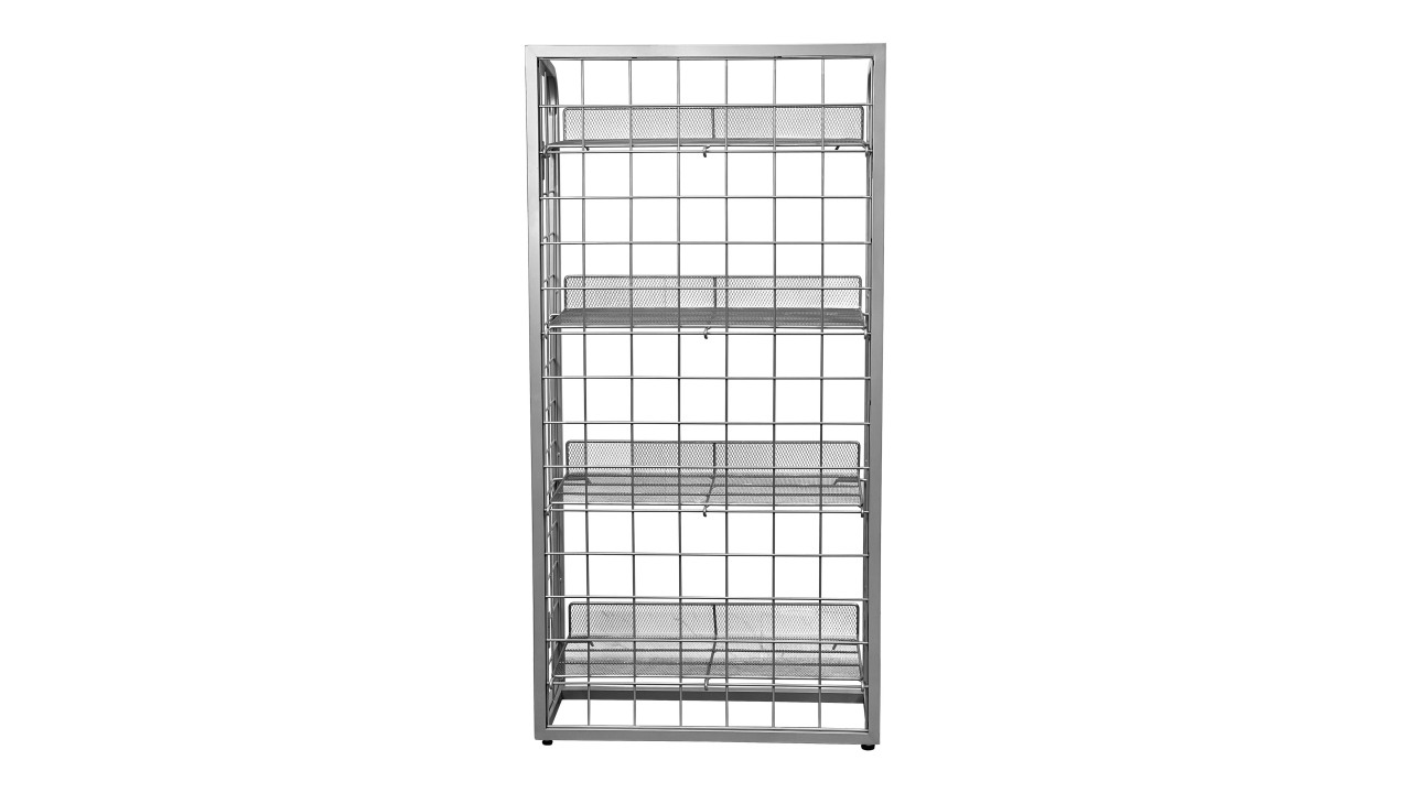 Metal Grid Panel Rack - A48